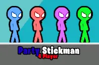 Party Stickman 4 Player