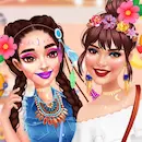 Celebrity BFFs Festival Fun